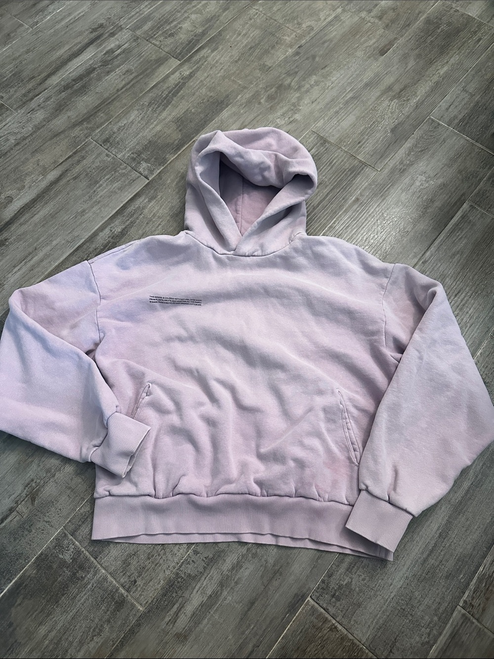 Pangaia Hoodie Lavendar/Lilac Sz Medium